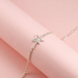 Petiteshine Wings of Grace Silver Bracelet