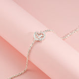 Petiteshine Everglow Reindeer Silver Bracelet