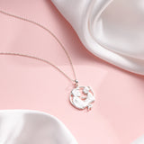 Petiteshine Daughter In Daddy’s Arms Silver Necklace