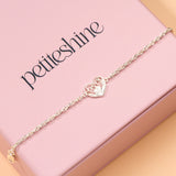 Petiteshine Love’s First Steps Silver Bracelet
