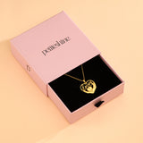 Petiteshine Love’s First Steps 14K Gold Vermeil Necklace
