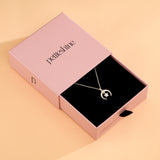 Petiteshine Guardian Moon Silver Necklace