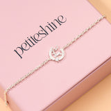 Petiteshine Everglow Reindeer Silver Bracelet