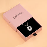 Petiteshine Daughter In Daddy’s Arms Silver Necklace