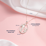 Petiteshine Daddy’s Little Girl Silver Necklace