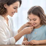 Petiteshine Heartbond Moments Vermeil Rosegold and Silver Necklace