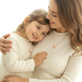 Petiteshine Wings of Grace Rosegold Vermeil Necklace