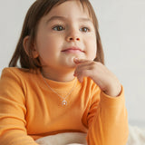 Petiteshine Guardian Moon Silver Necklace